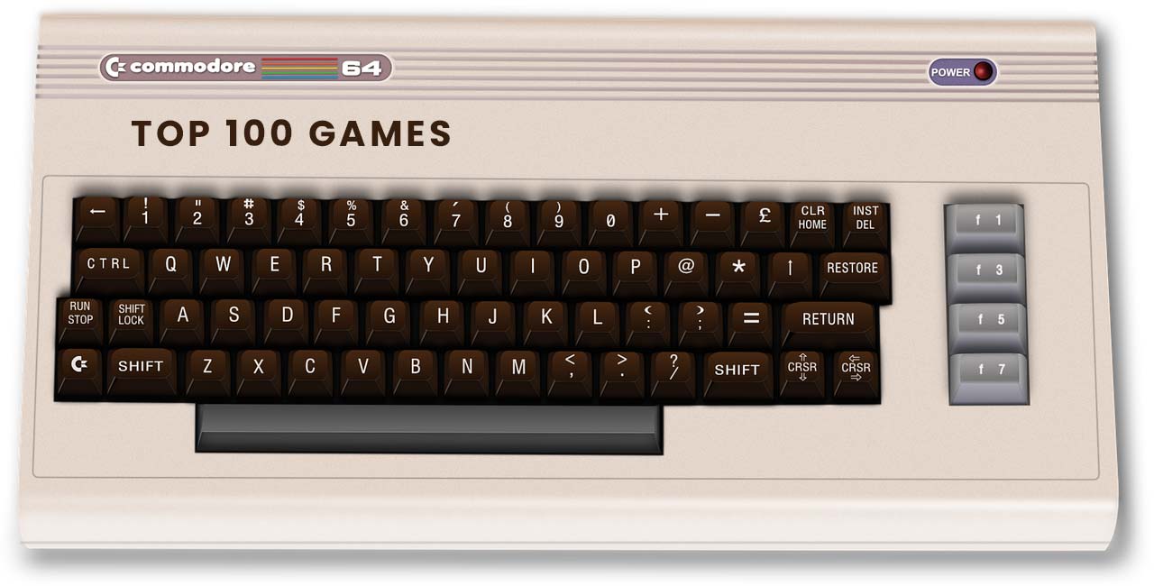 Top 100 C64 Games - Now Playable in Your Browser
